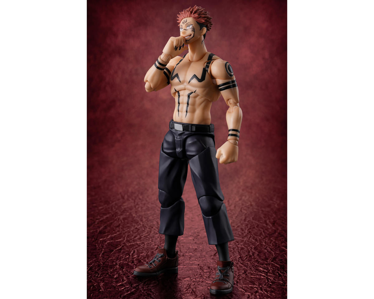 Bandai Tamashii Nations S.H. Figuarts Sukuna "Jujutsu Kaisen" Action Figure