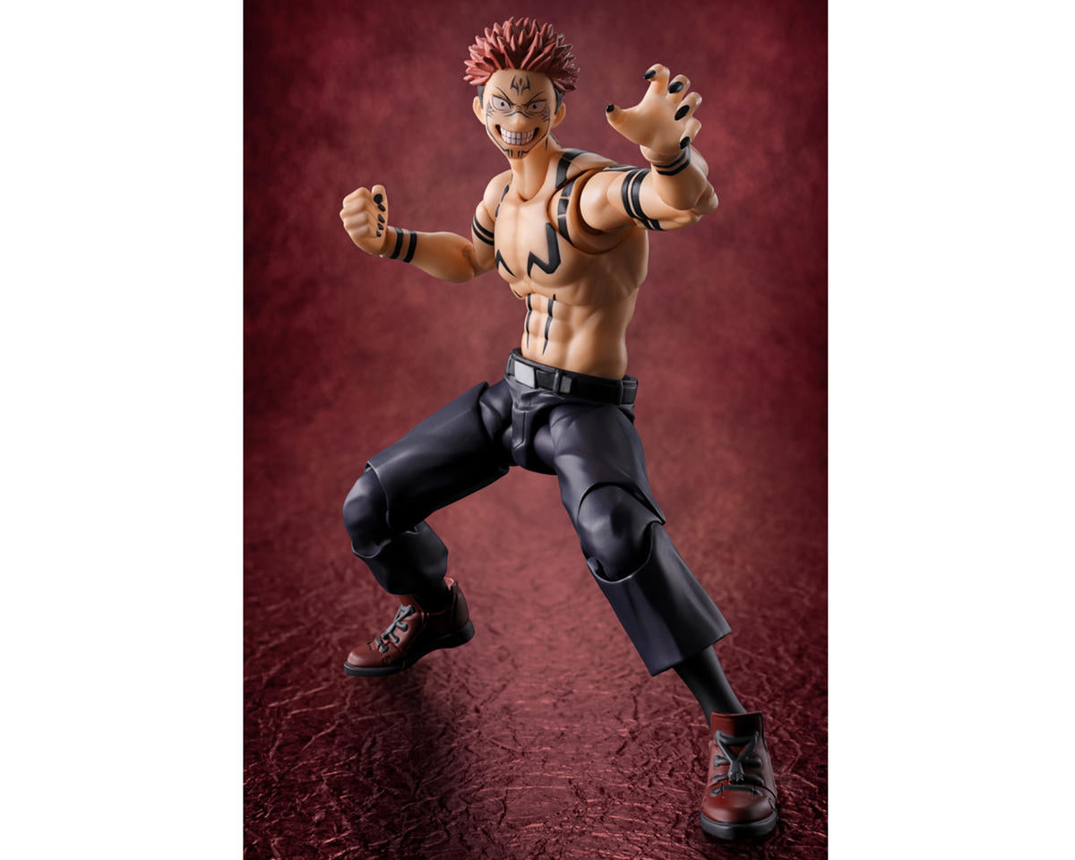 Bandai Tamashii Nations S.H. Figuarts Sukuna "Jujutsu Kaisen" Action Figure