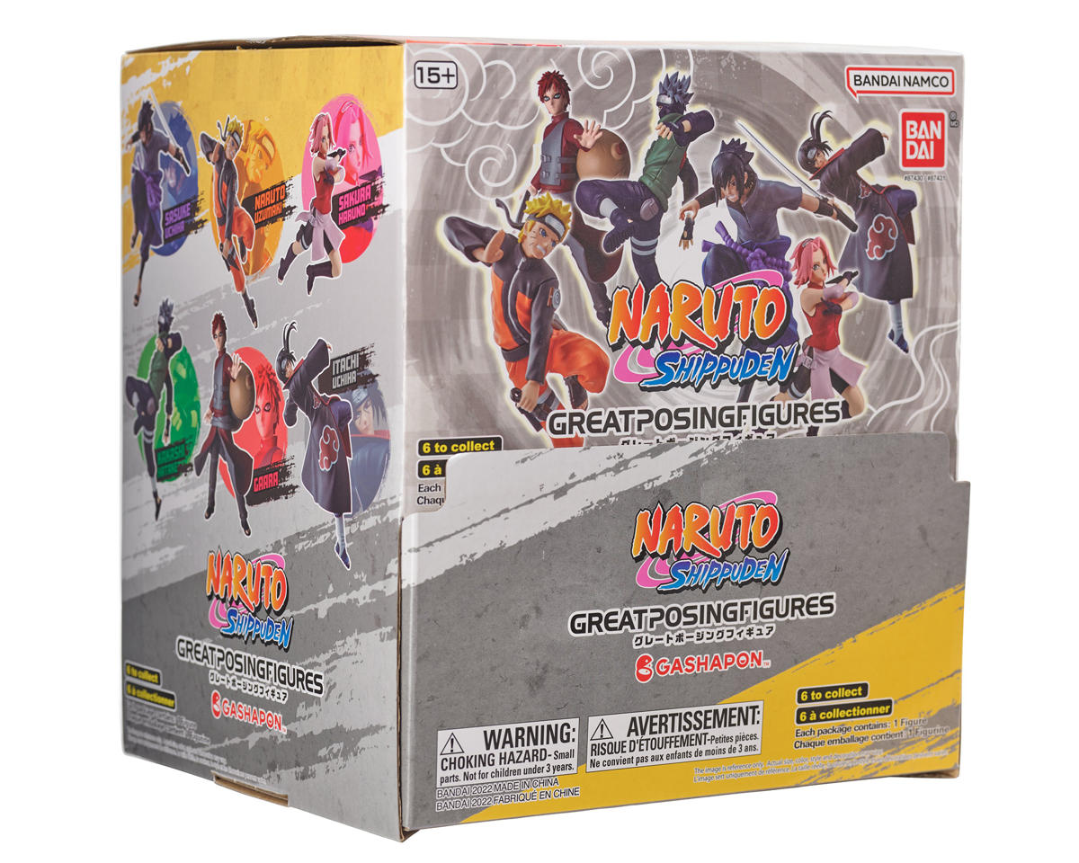 Bandai Naruto Shippuden Blind Box Assortment (Box/6) (Chosen at Random)
