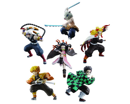 Bandai Great Posing Figure Demon Slayer Blind Box Assortment (Box/6)