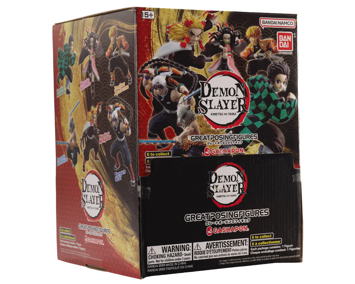 Bandai Great Posing Figure Demon Slayer Blind Box Assortment (Box/6)