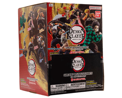 Bandai Great Posing Figure Demon Slayer Blind Box Assortment (Box/6)