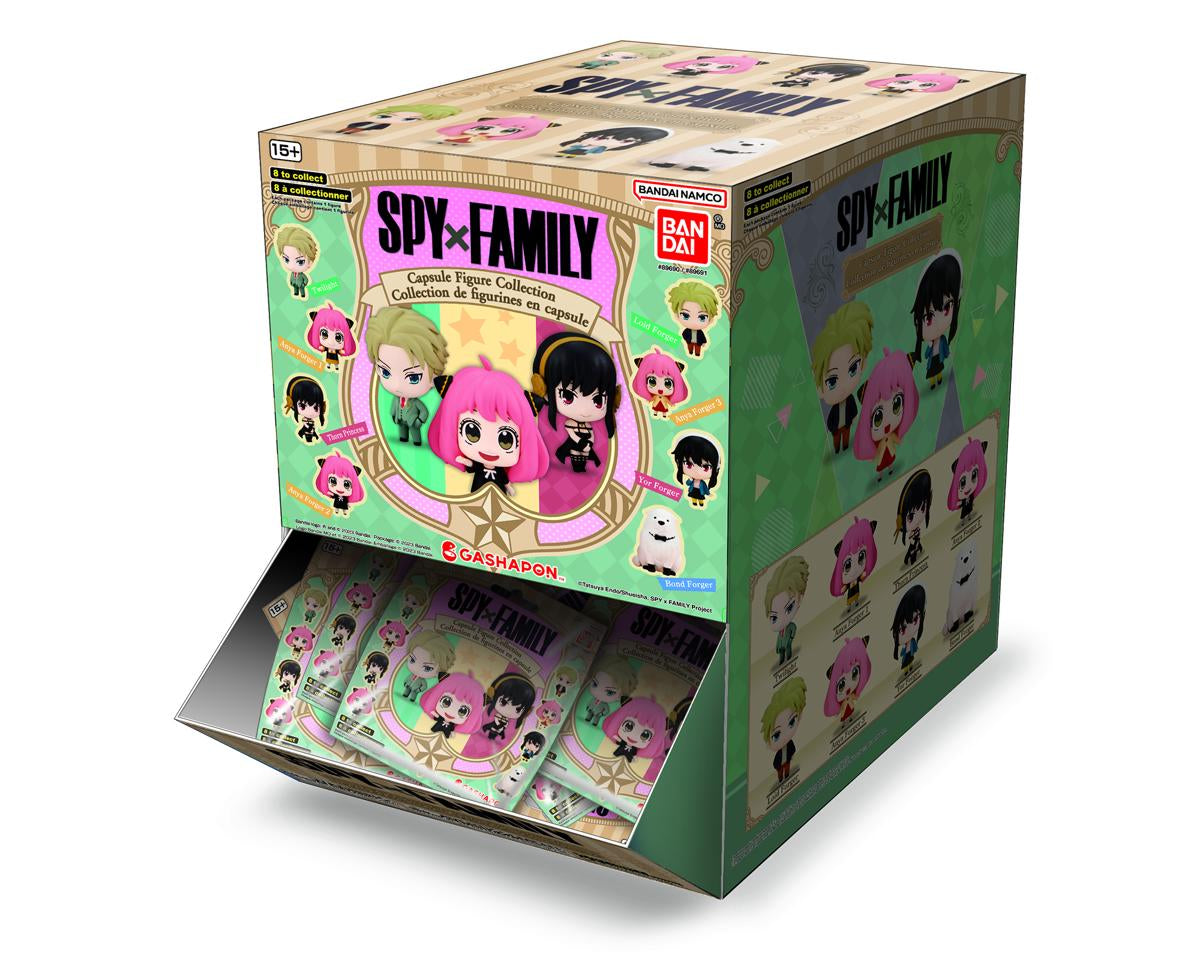 Bandai Capsule Figure Collection Spy x Family Blind Box Assortment (Box/8)