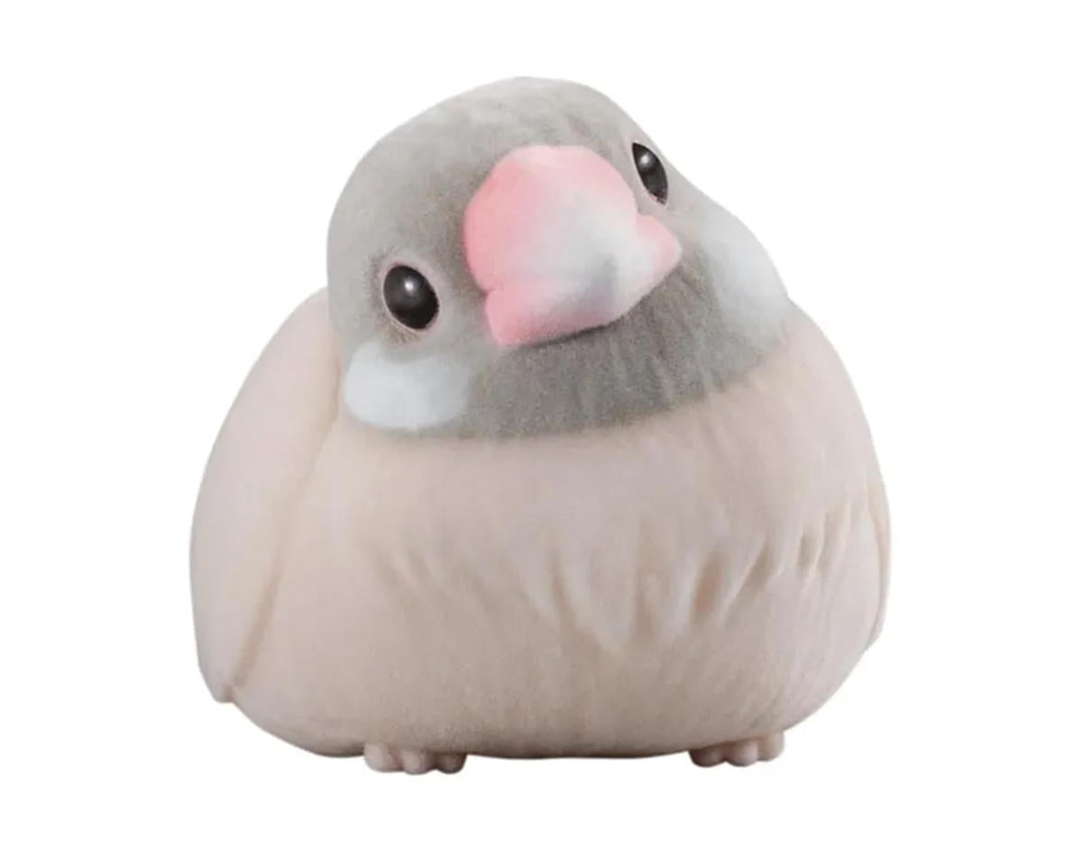 Bandai Shokugan Tenori Friends Flocked Birds Miniature Figure Blind Box
