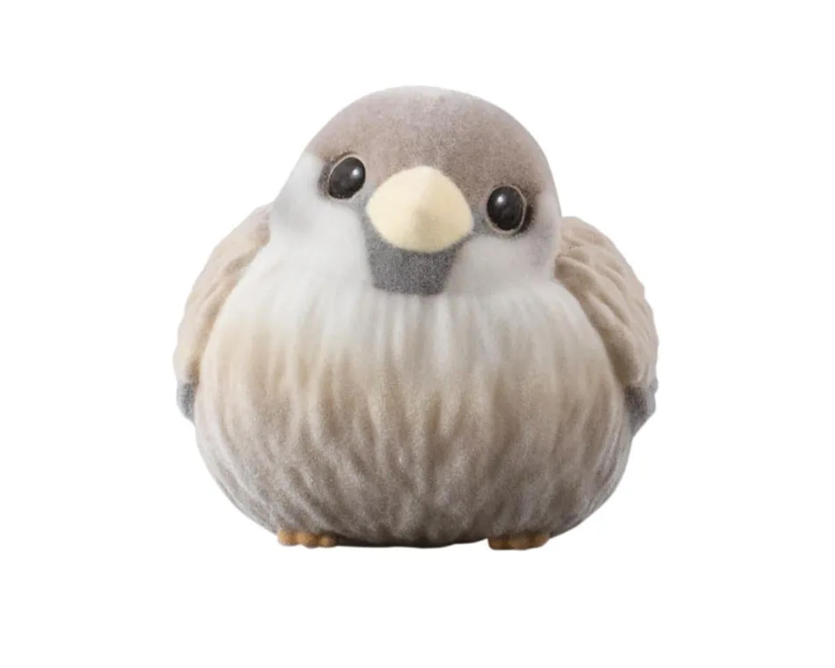 Bandai Shokugan Tenori Friends Flocked Birds Miniature Figure Blind Box