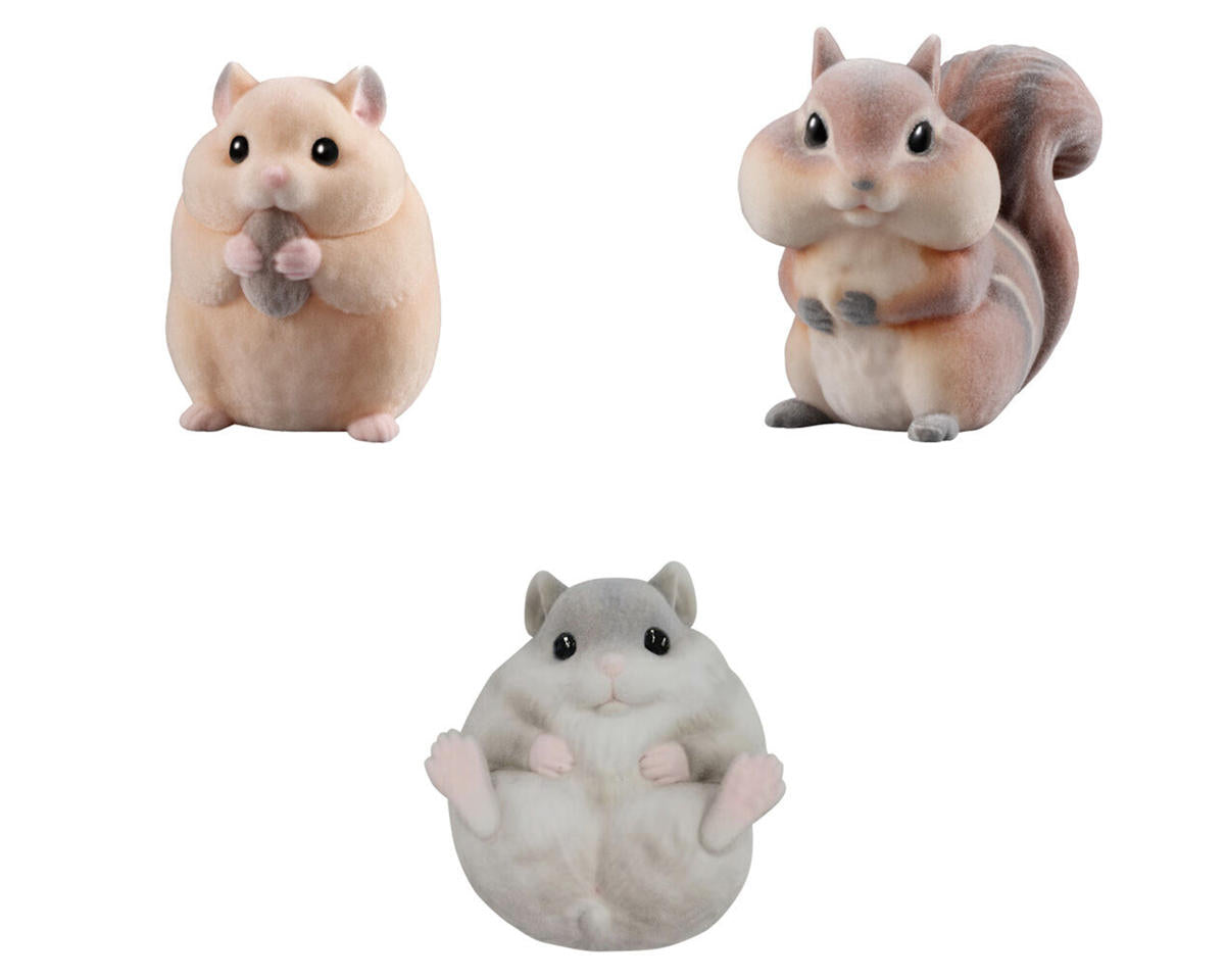 Bandai Shokugan Flocked Tenori Friends #2 Miniature Figure Blind Box