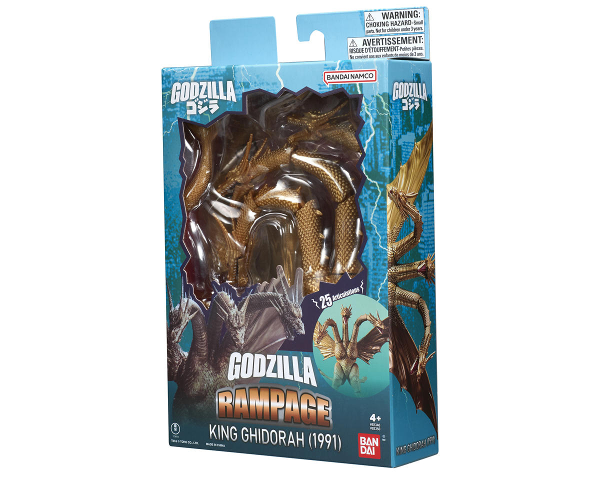 Bandai King Ghidorah 1991 "Godzilla Rampage" Action Figure