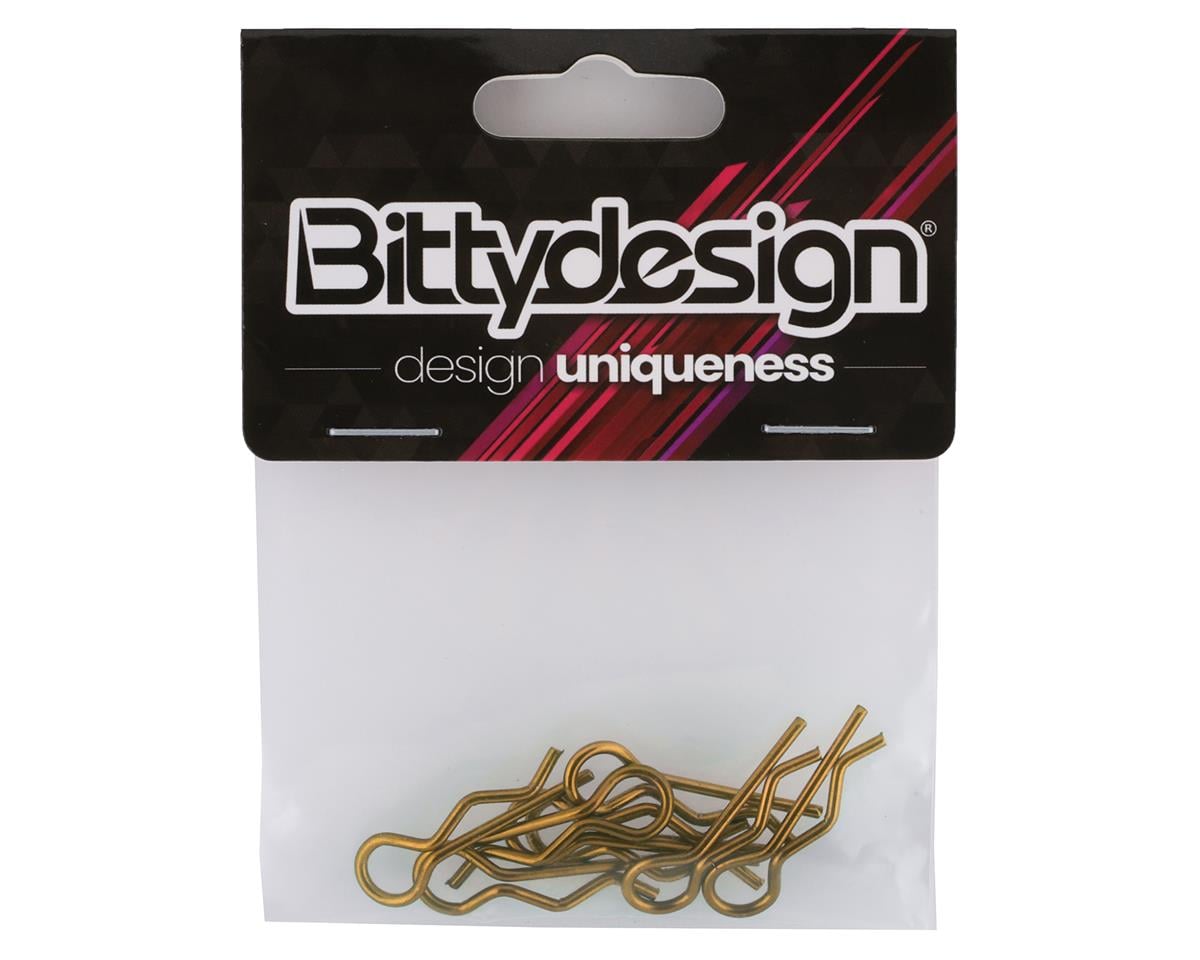 Bittydesign 1/8 Body Clips (Gold)