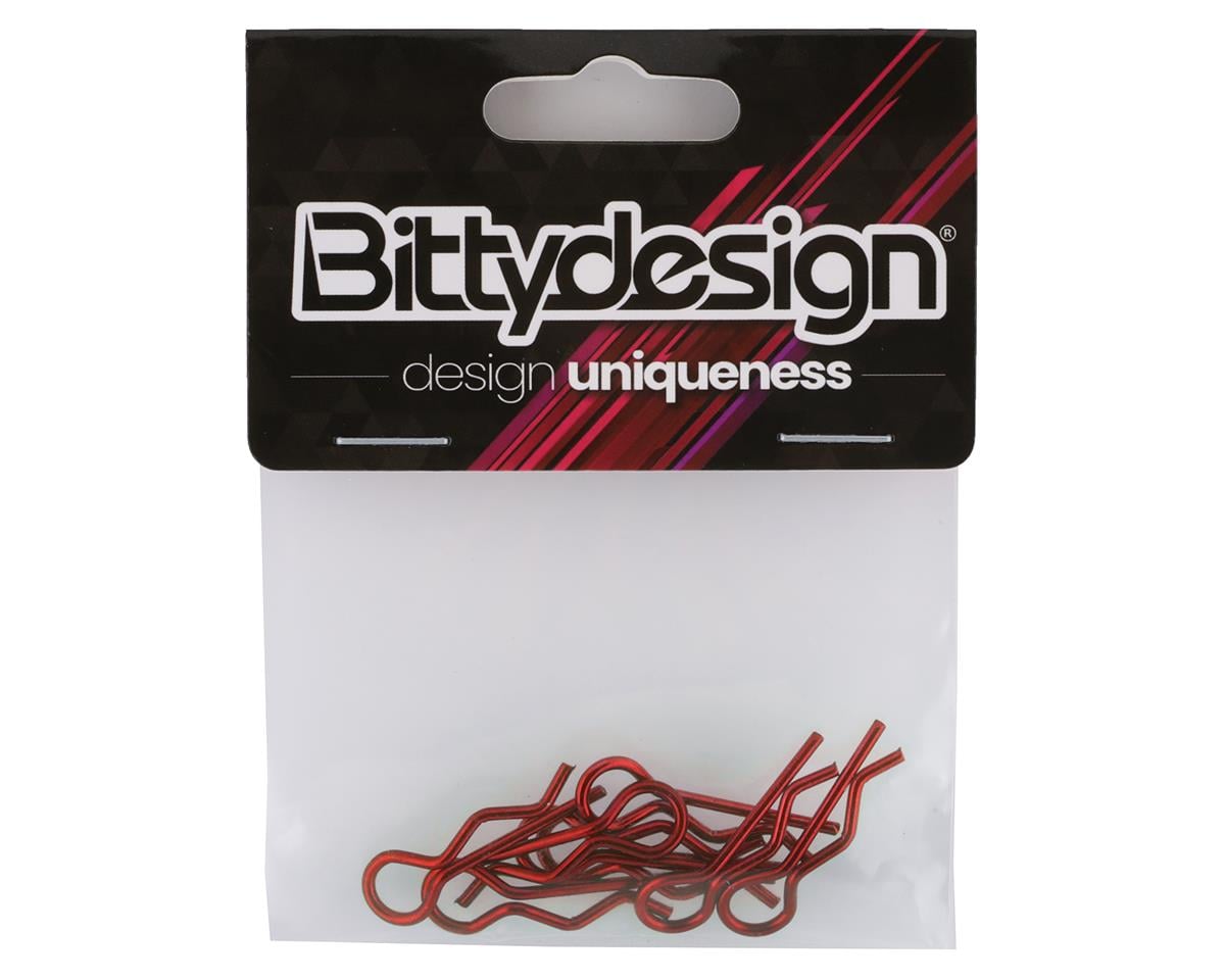 Bittydesign 1/8 Body Clips (Red)