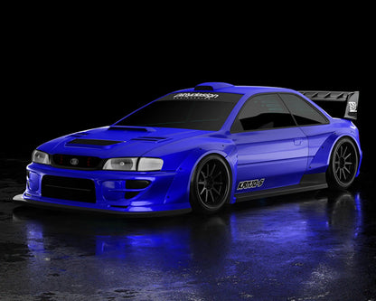 Bittydesign 1/28 KANJO-S Micro On-Road TC Polycarbonate Body (Clear)