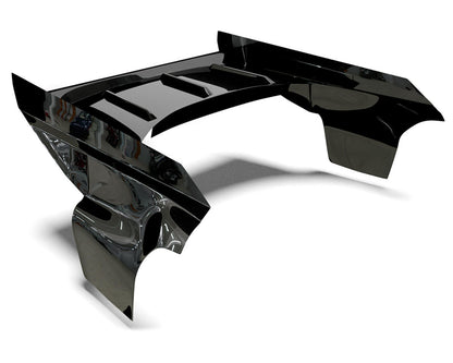 Bittydesign EKANUS Pro Drag Outlaw Racing Wing Set (Clear)