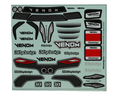 Bittydesign Venom 1/10 GT Body (Clear) (190mm)