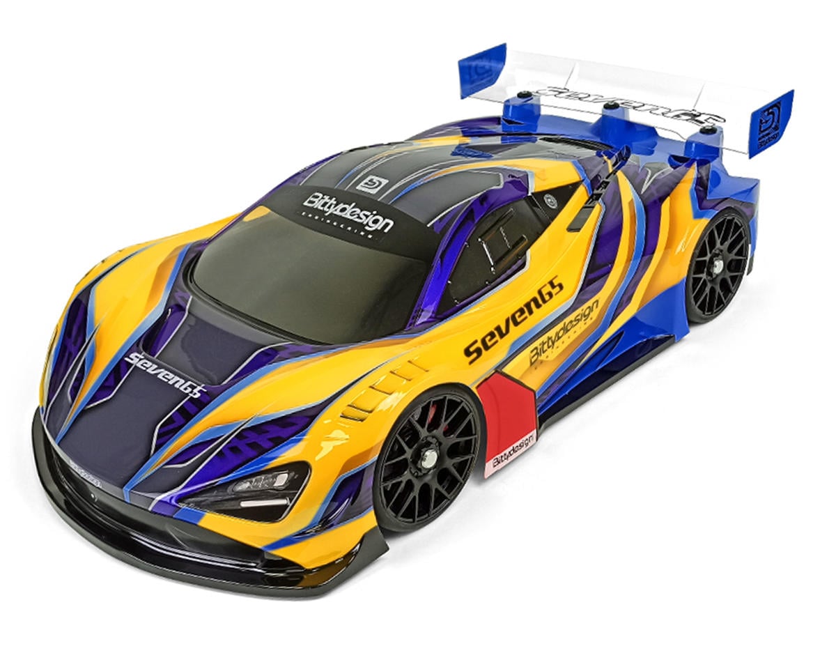 Bittydesign Seven65 1/8 On-Road GT Body (Clear)