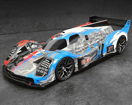Bittydesign GLH-007 Hypercar 1/10 Touring Car Body (Clear) (190mm) (Lightweight)