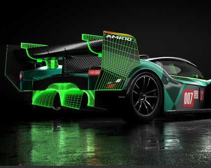 Bittydesign AMR10 Hypercar 1/10 Aesthetic Body Kit (Clear)