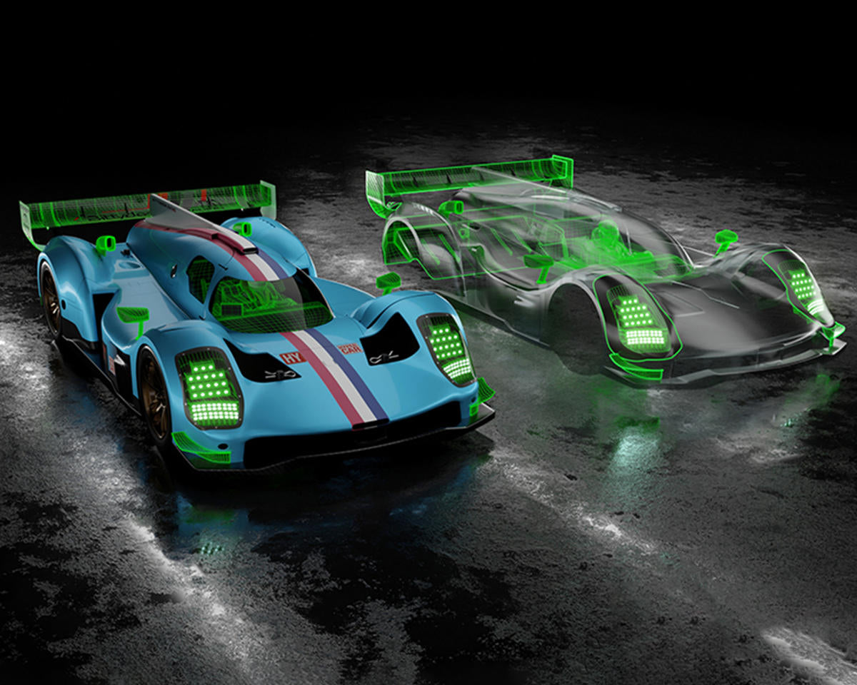 Bittydesign GLH-007 Hypercar 1/10 Aesthetic Body Kit (Clear)
