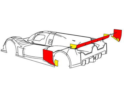 Bittydesign GLH-007 Hypercar 1/10 Aesthetic Body Kit (Clear)