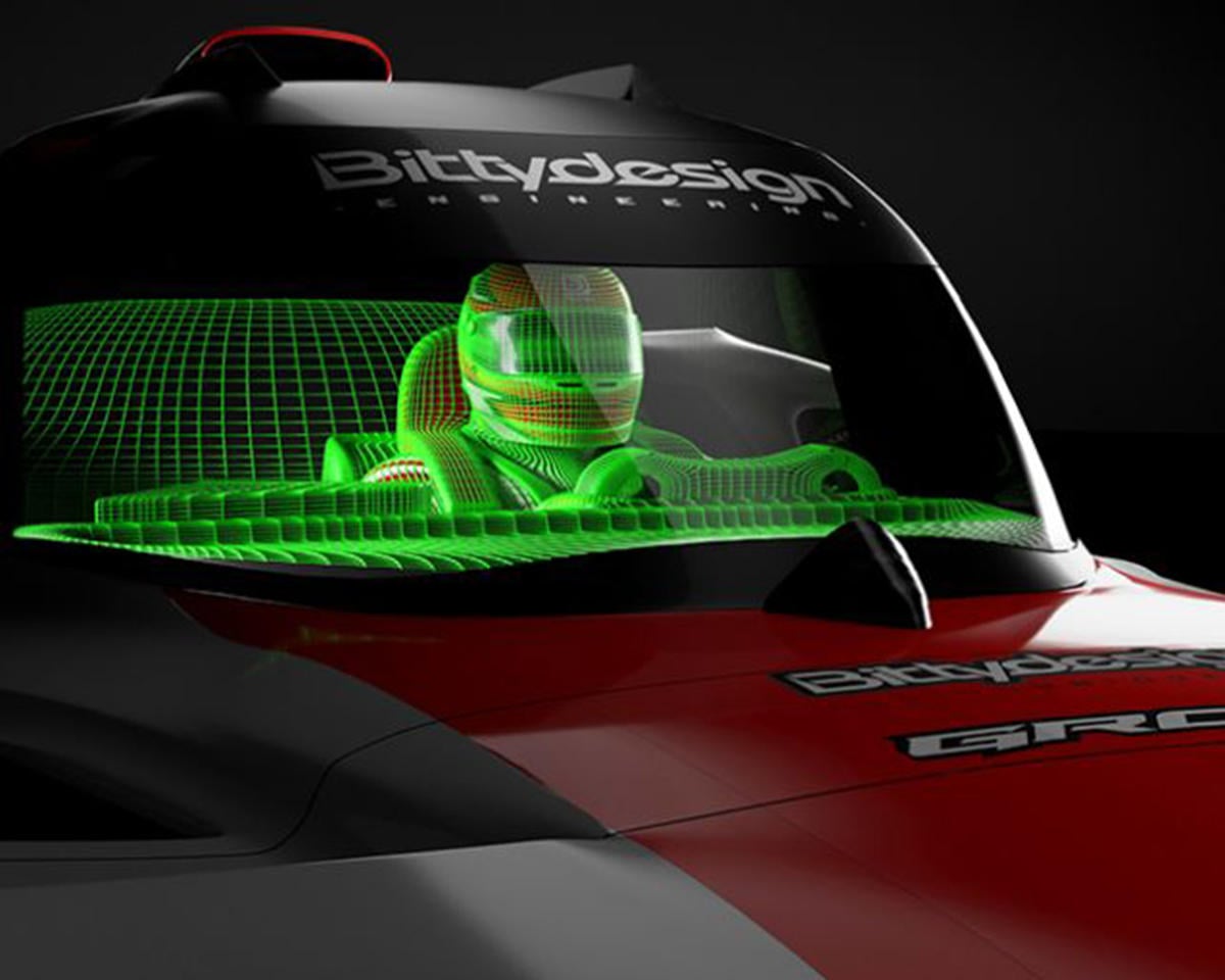Bittydesign GR010 Hypercar 1/10 Aesthetic Body Kit (Clear)