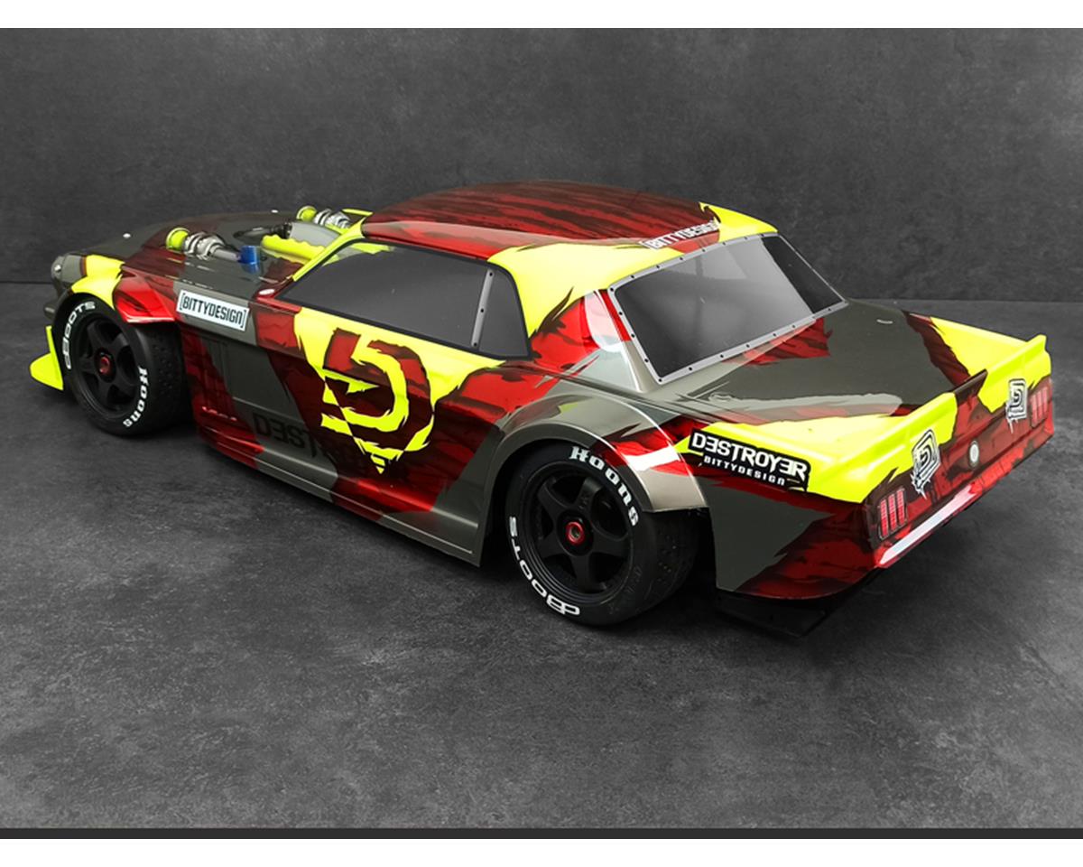 Bittydesign Destroyer 1/7 Supercar Body (Clear) (Arrma Infraction/Limitless)
