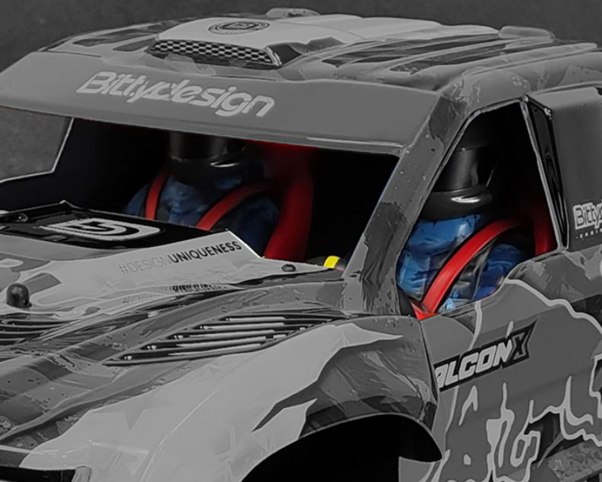 Bittydesign Arrma® Mojave™ 6S BLX Falcon-X Interior Pre-Cut (Clear)