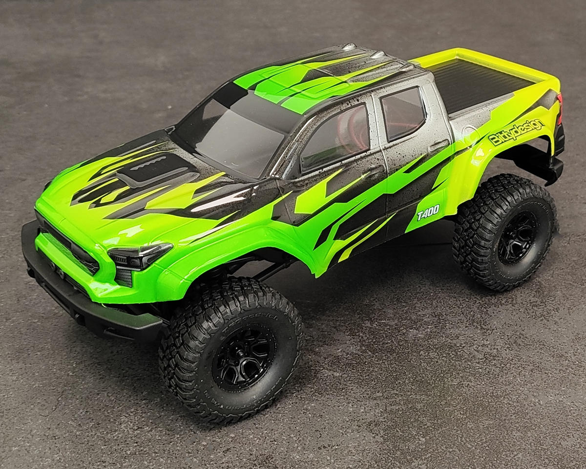 Bittydesign T400 1/18 Micro Crawler Pre-Trimmed Truck Body for Traxxas® TRX-4M®