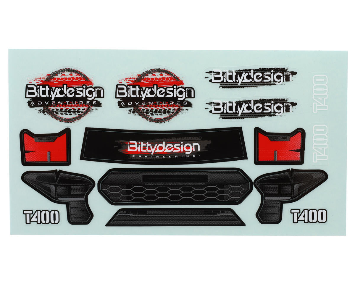 Bittydesign T400 1/18 Micro Crawler Pre-Trimmed Truck Body for Traxxas® TRX-4M®