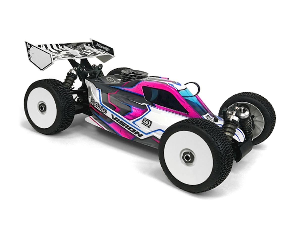 Bittydesign Vision Pre-Cut Mugen MBX8 1/8 Nitro Buggy Body (Clear)