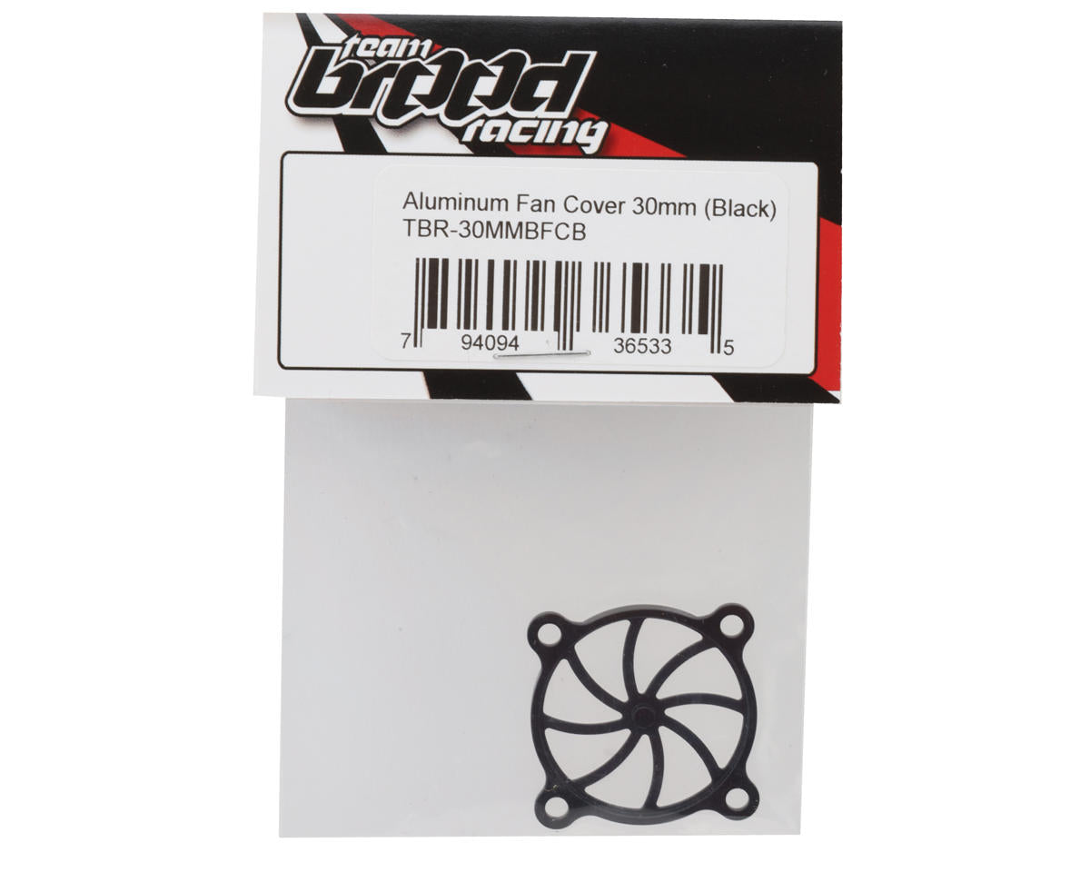 Team Brood 30mm Aluminum Fan Cover (Black)