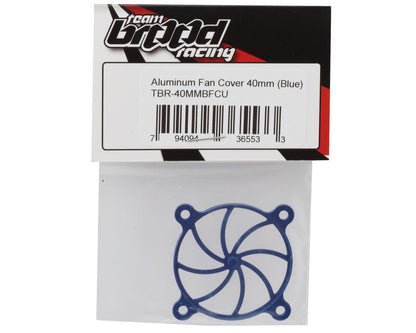 Team Brood 40mm Aluminum Fan Cover (Blue)