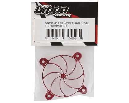 Team Brood Aluminum 50mm Fan Cover (Red)