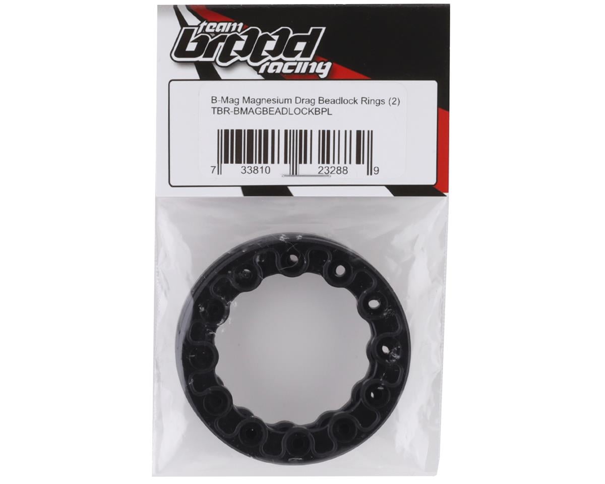 Team Brood B-Mag Magnesium Drag Beadlock Rings (2) (Pro-Line 2.2/3.0 12-Hole)