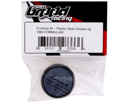 Team Brood Formula W Plastic Gear Grease (5g)
