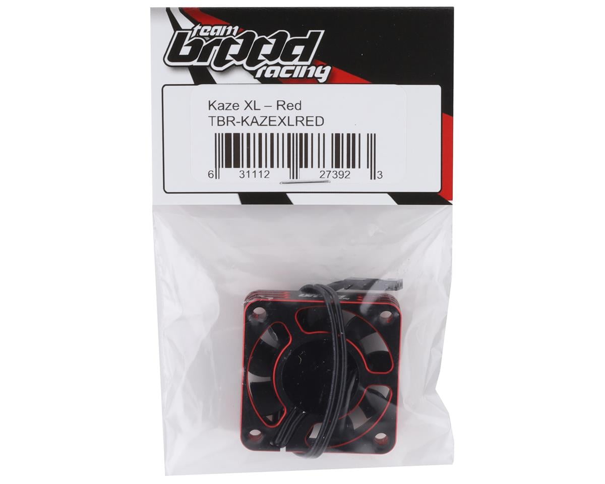 Team Brood Kaze XL Aluminum 40mm HV High Speed Cooling Fan (Red)