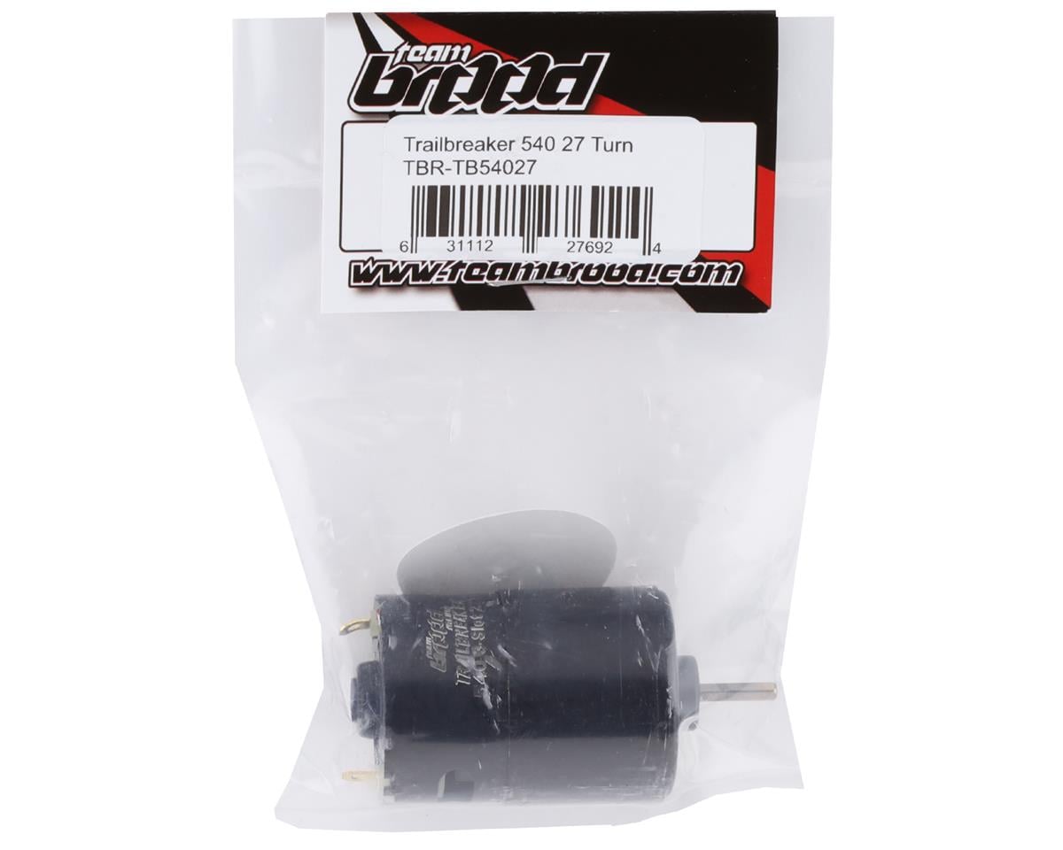 Team Brood Trailbreaker 540 Sealed Can 3 Slot Dual Magnet Brushed Motor (27T)
