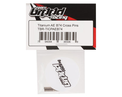 Team Brood Titanium AE B74 Cross Pins