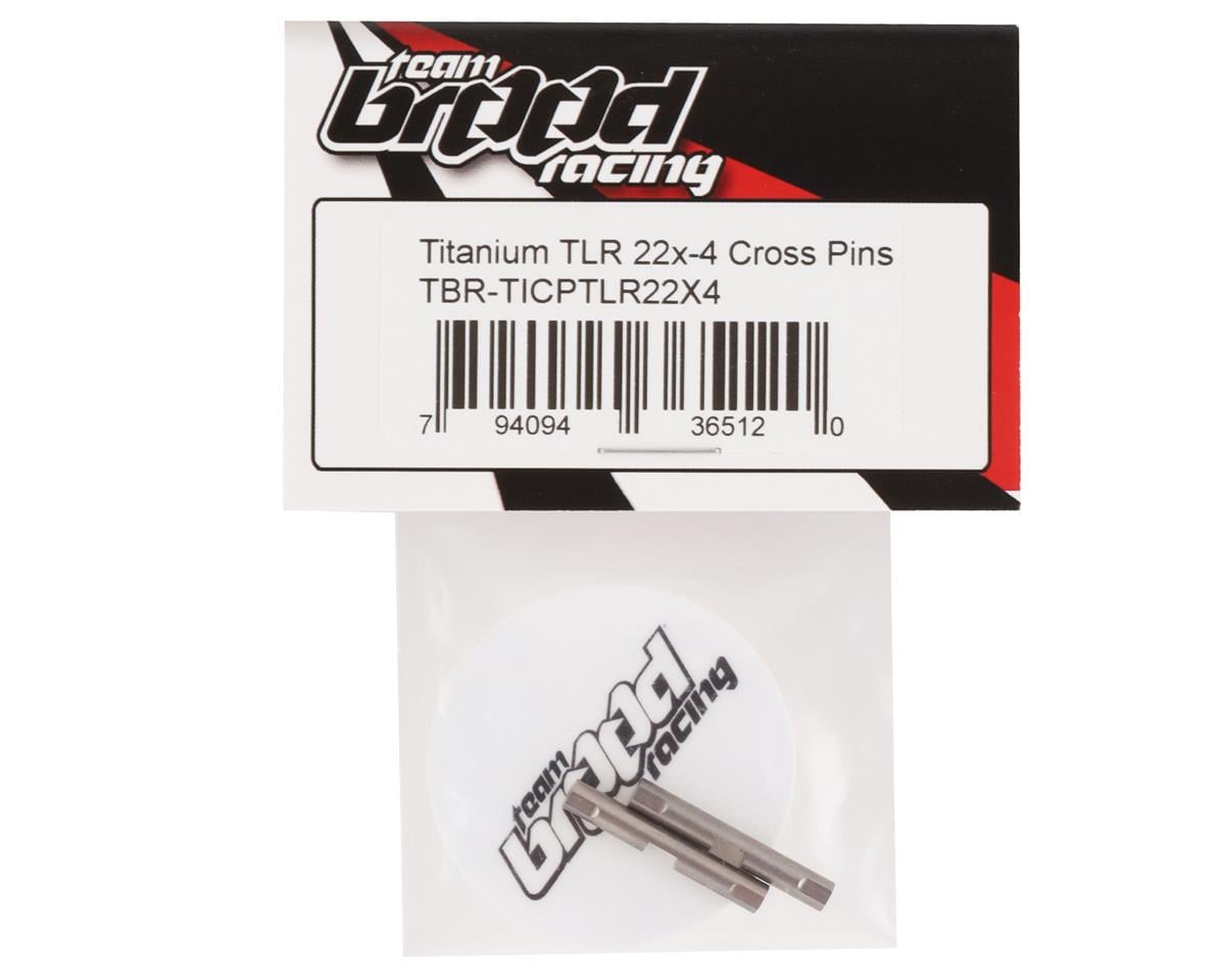 Team Brood Titanium TLR 22x-4 Cross Pins