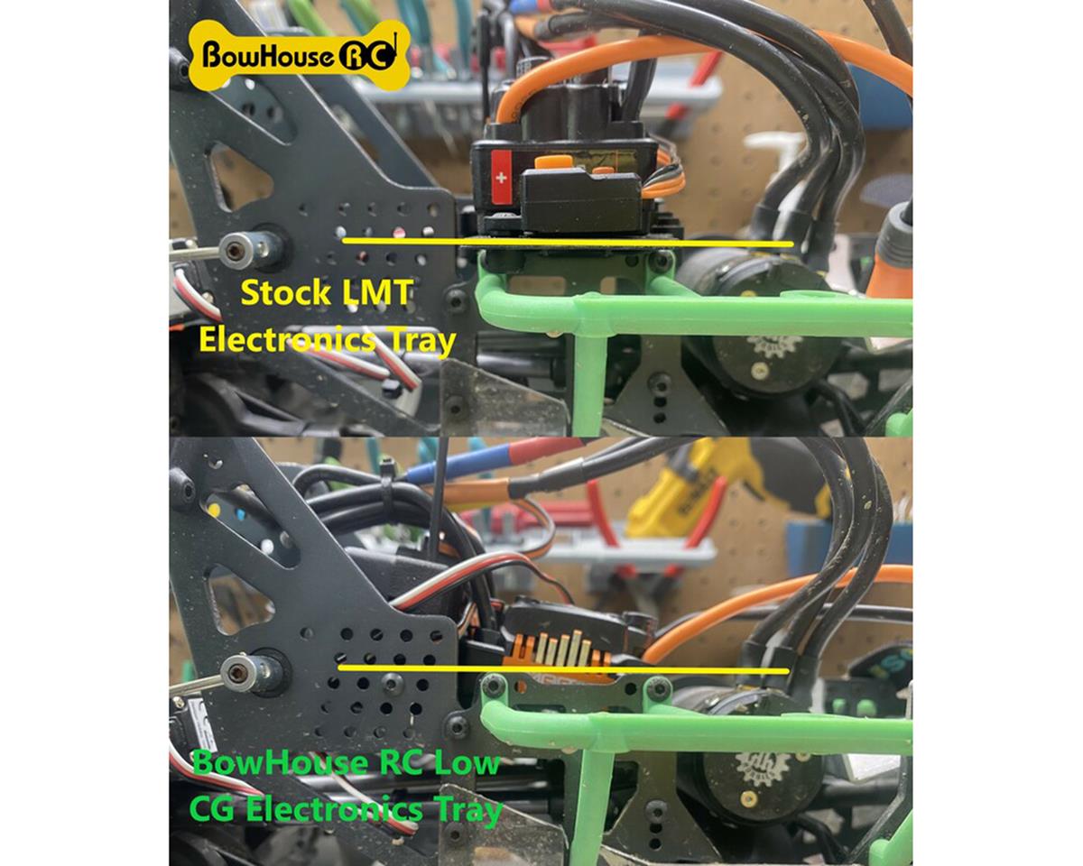 BowHouse RC Losi LMT Low CG Electronics Tray