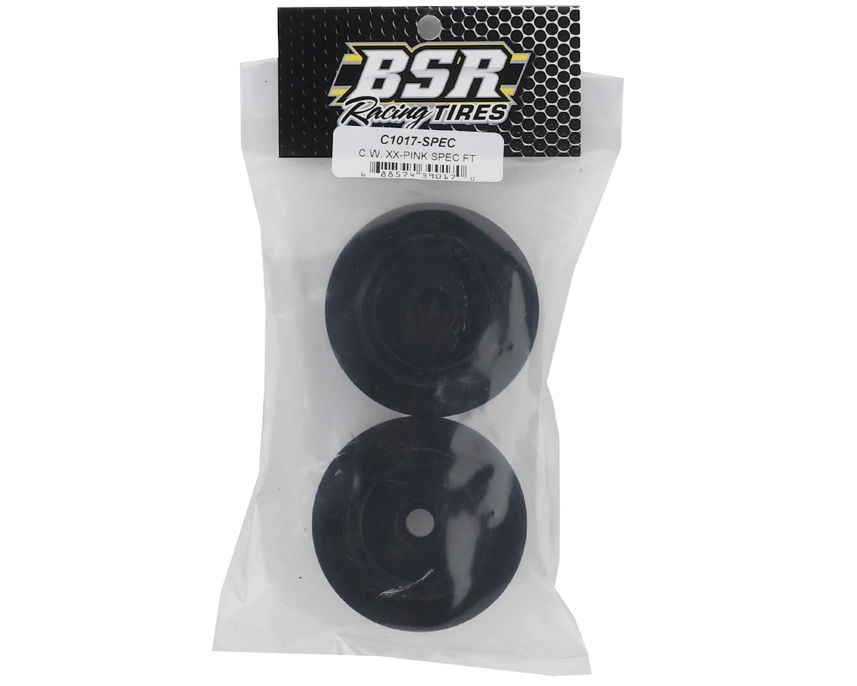 BSR Racing Custom Works Spec Dirt Oval Front Mounted Foam Tires (2) (Pin Style)