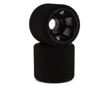 BSR Racing 1/10 Rear Mounted Foam Tires (Black) (2) (Blue)
