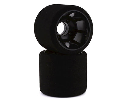 BSR Racing 1/10 Rear Mounted Foam Tires (Black) (2) (X Compound)