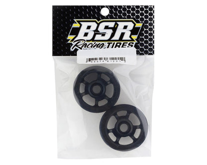 BSR Racing 1/12 Front Mounted Foam Tires (2) (XX Blue)