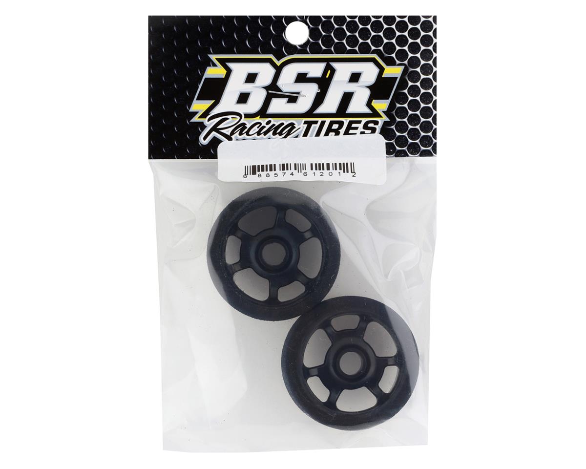BSR Racing 1/12 Front Mounted Foam Tires (2) (XX Pink)