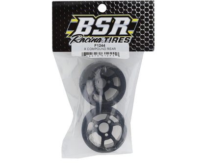 BSR Racing 1/12 Rear Mounted Foam Tires (2) (X Compound)