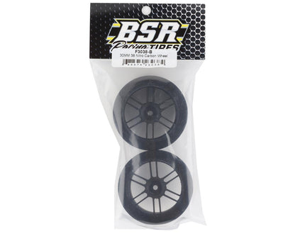 BSR Racing 30mm Nitro Touring Rear Foam Tires (Black) (2) (38 Shore)