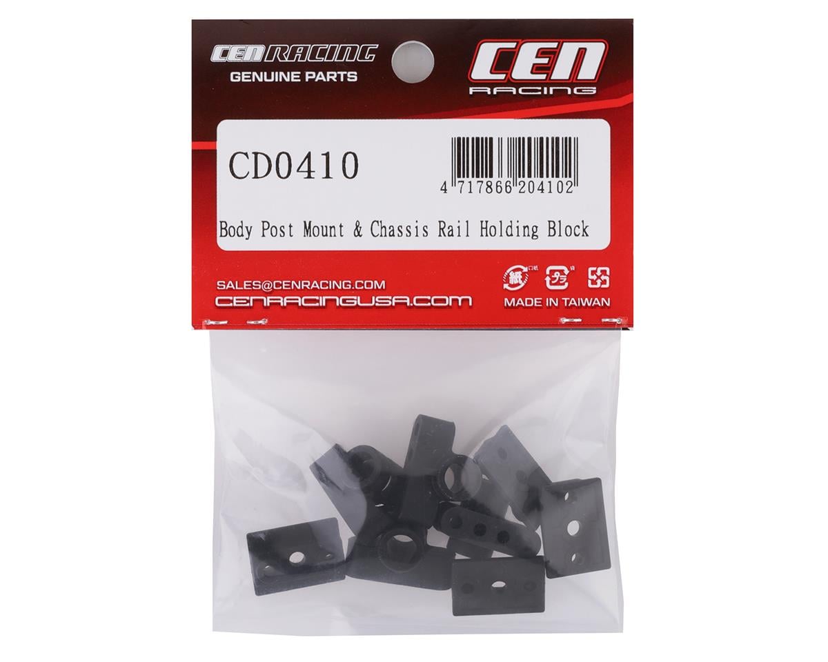 CEN F450 Body Post Mount & Chassis Rail Holding Block Set