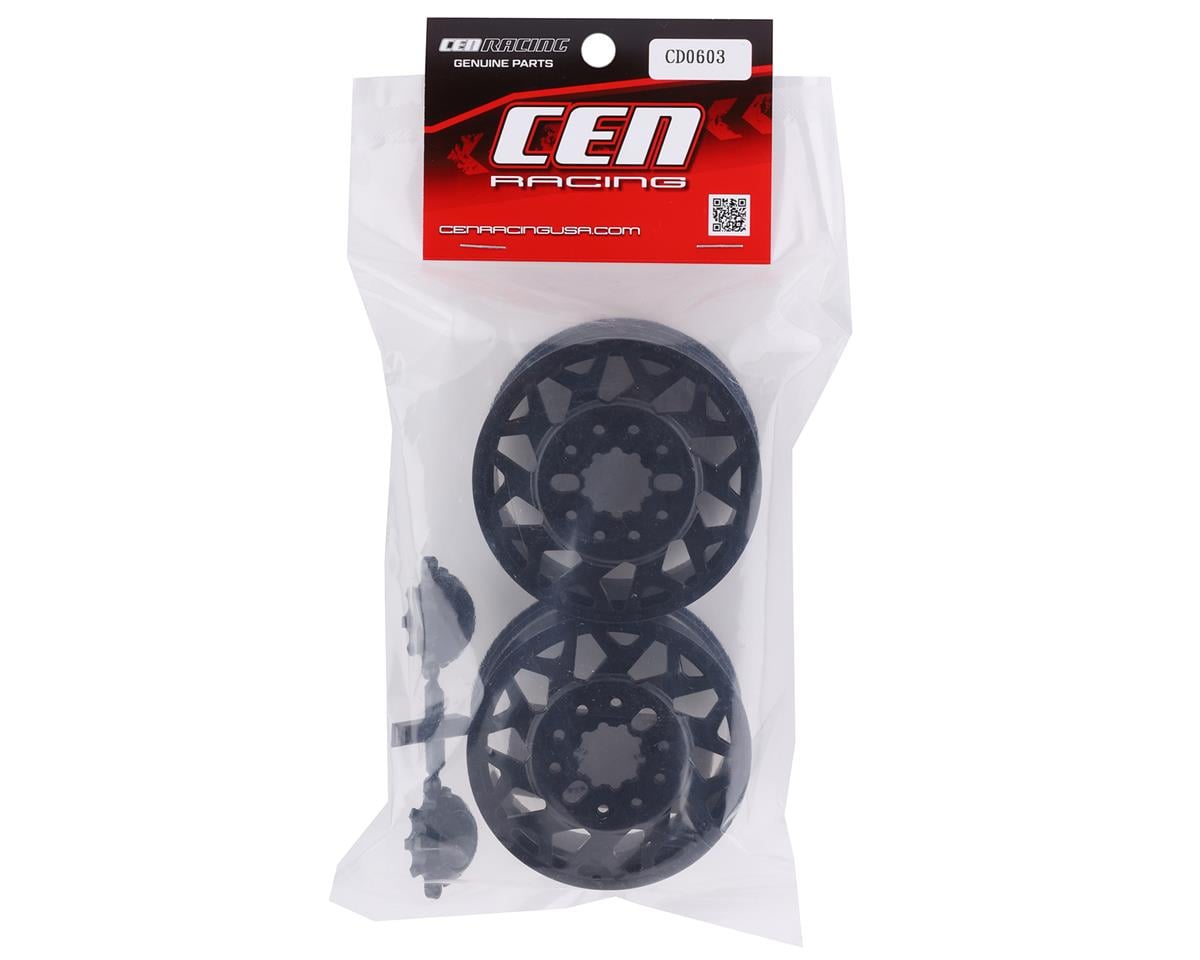 CEN F450 SD American Force H01 Contra Wheels (Black) (2)