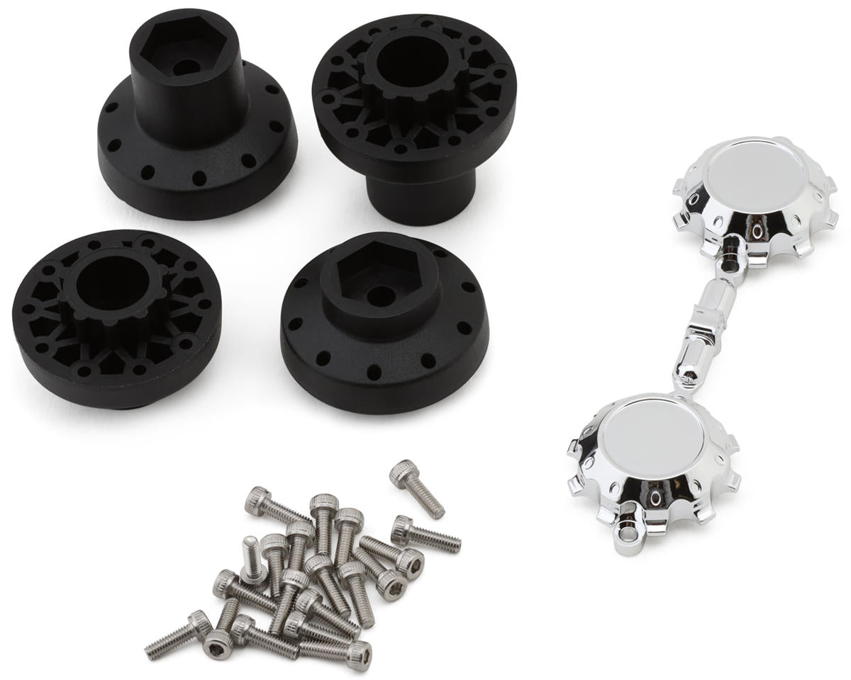 CEN Sicario KG1 Forged KD006 Blitz Dually Wheels (Chrome) (30mm) (2)