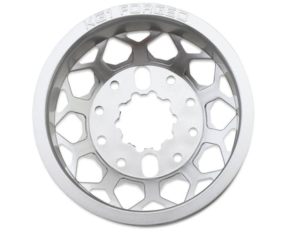 CEN Sicario KG1 Forged KD006 Blitz Dually Wheels (Silver) (30mm) (2)
