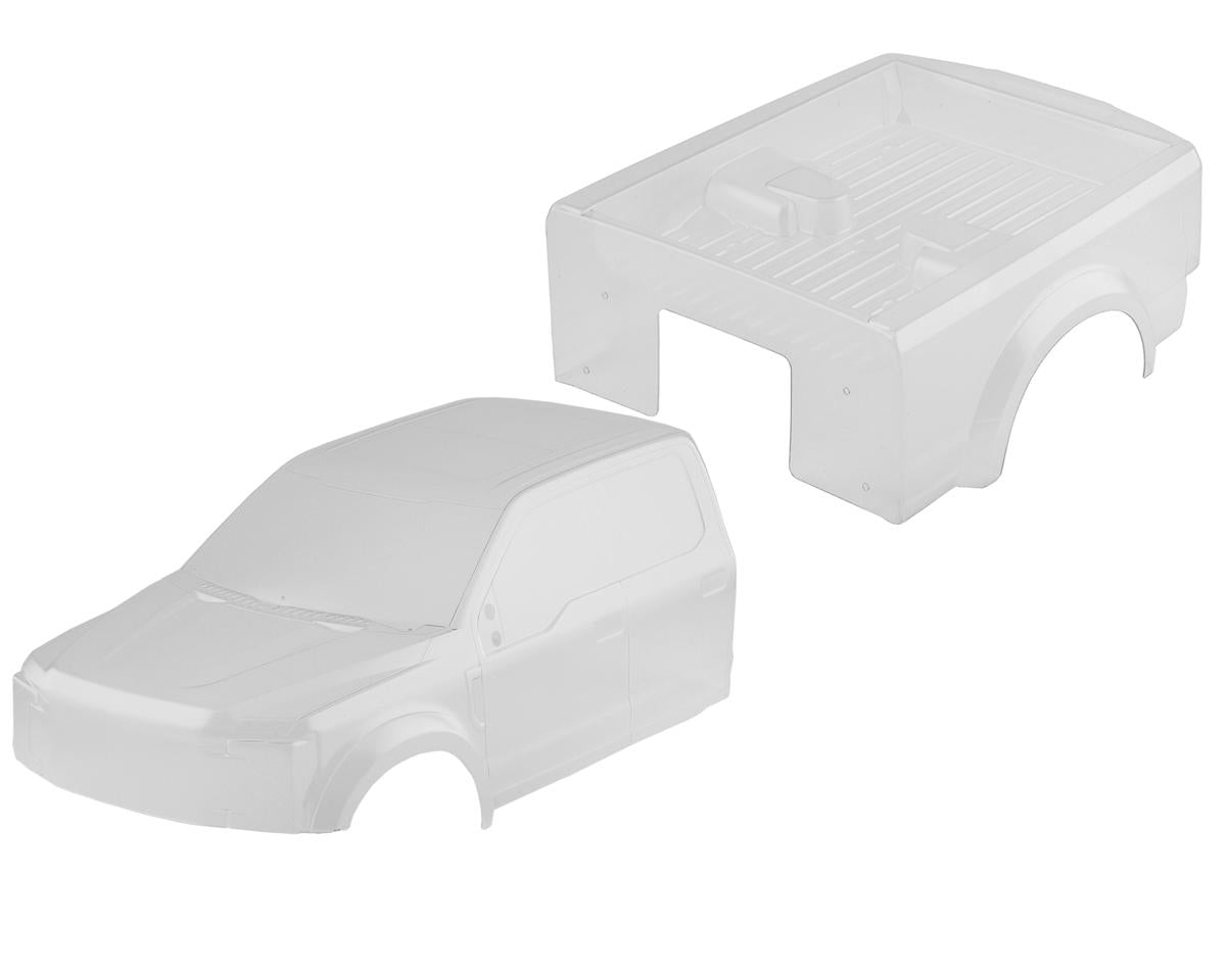 CEN Ford F-250 Complete Body Set (Clear) w/Headlight Bracket