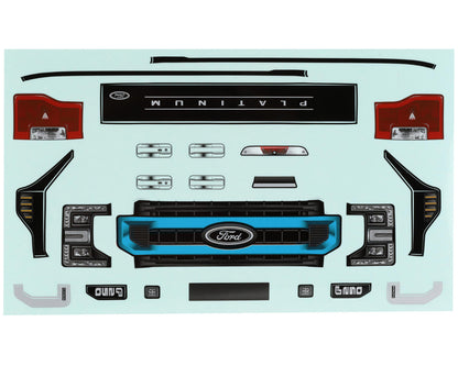 CEN Ford F-250 Complete Body Set (Clear) w/Headlight Bracket